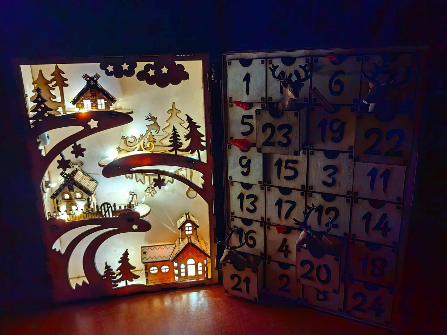 Leseni Adventni koledar