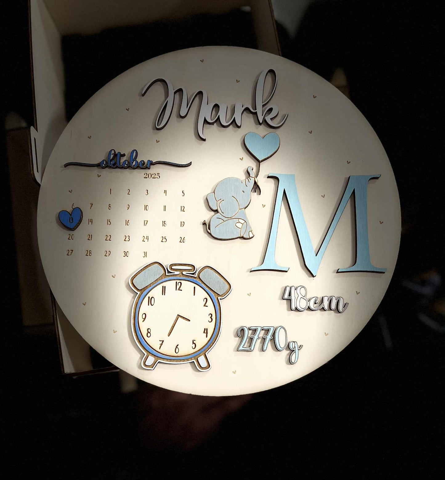 Personaliziran spominek ob rojstvu